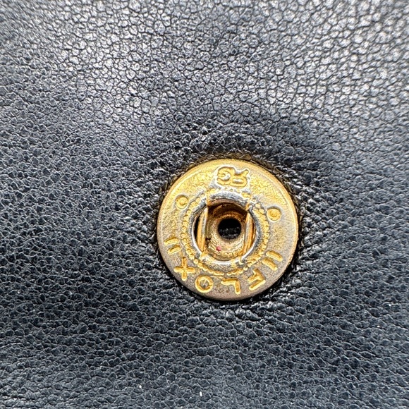 Chanel Vintage Black Caviar Lambskin Leather Wallet - Picture 14 of 15